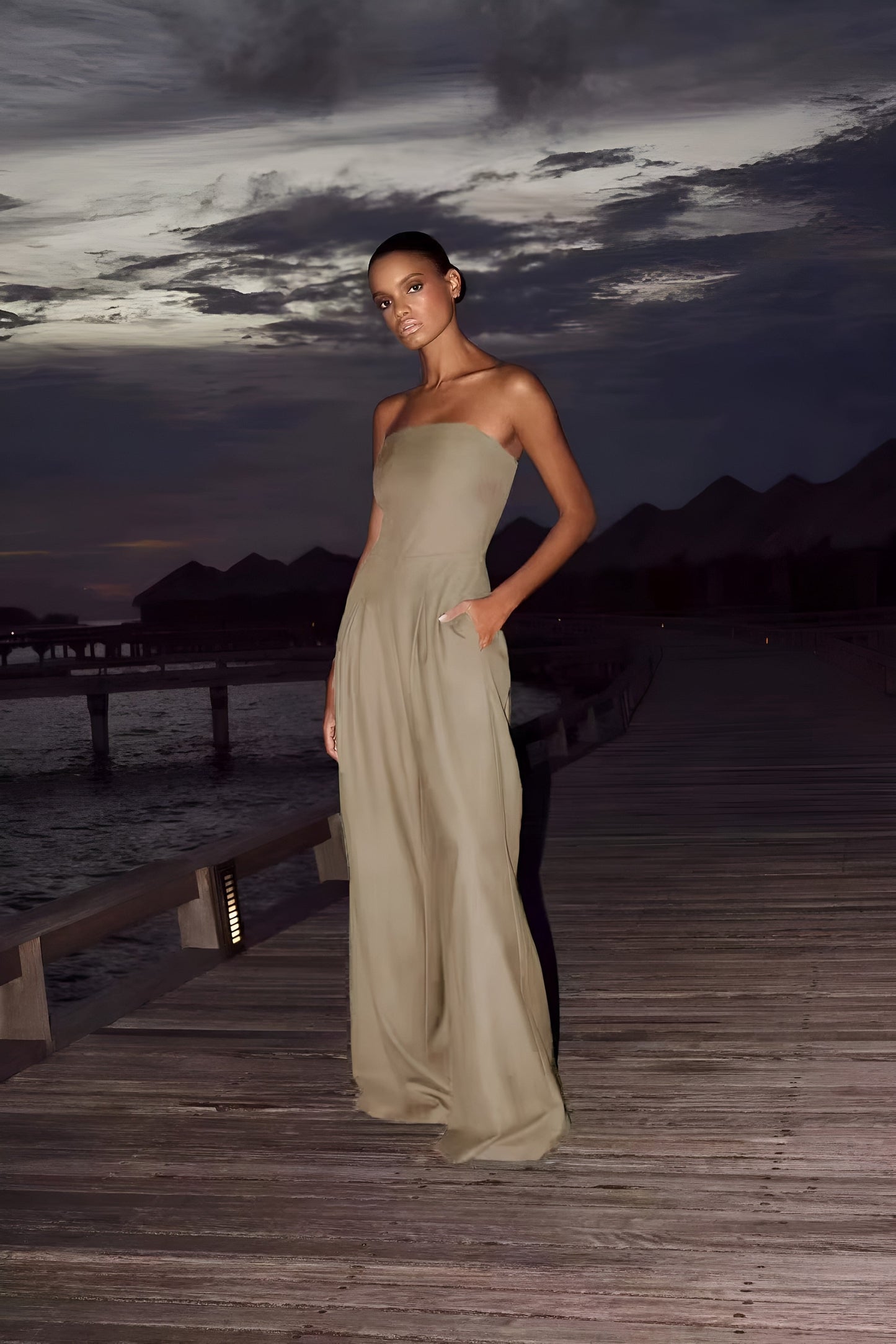 Emma | Strapless Jumpsuit