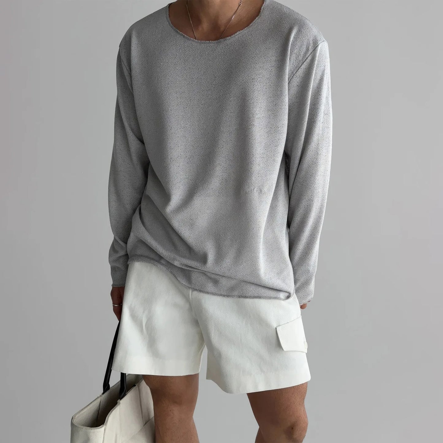 Finn | Hohlstrick T-Shirt