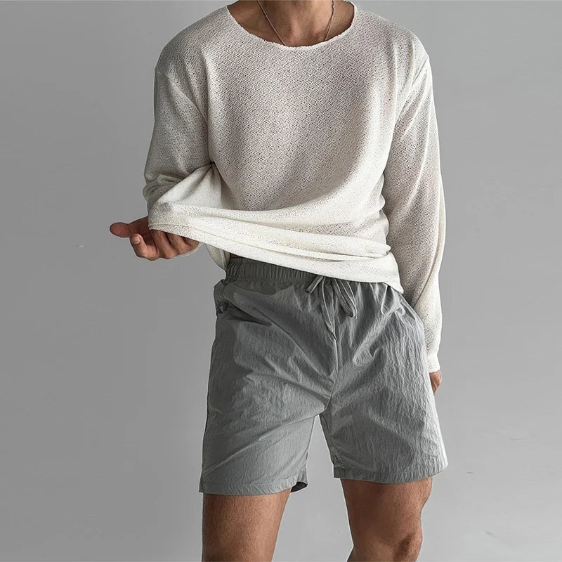 Finn | Hohlstrick T-Shirt