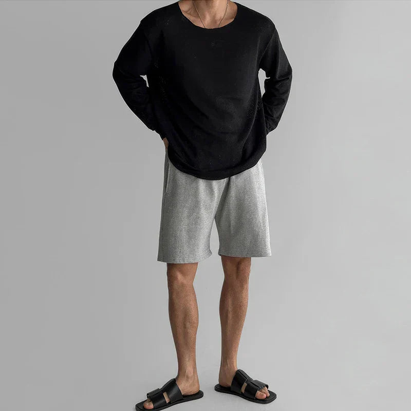 Finn | Hohlstrick T-Shirt