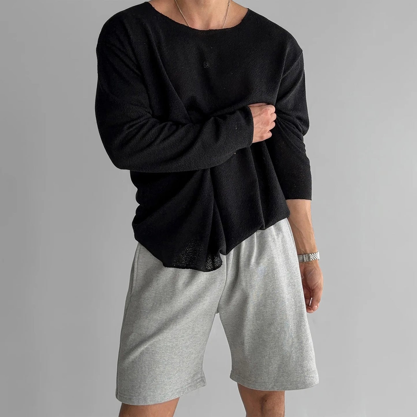 Finn | Hohlstrick T-Shirt
