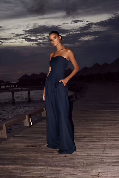 Emma | Strapless Jumpsuit