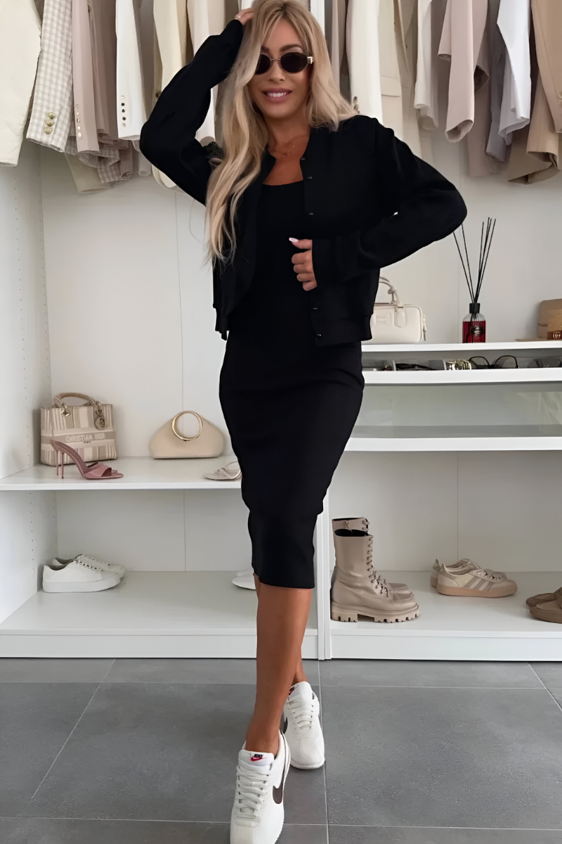 Noelle | Midi Jurk & Vest