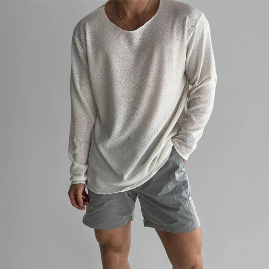 Finn | Hohlstrick T-Shirt