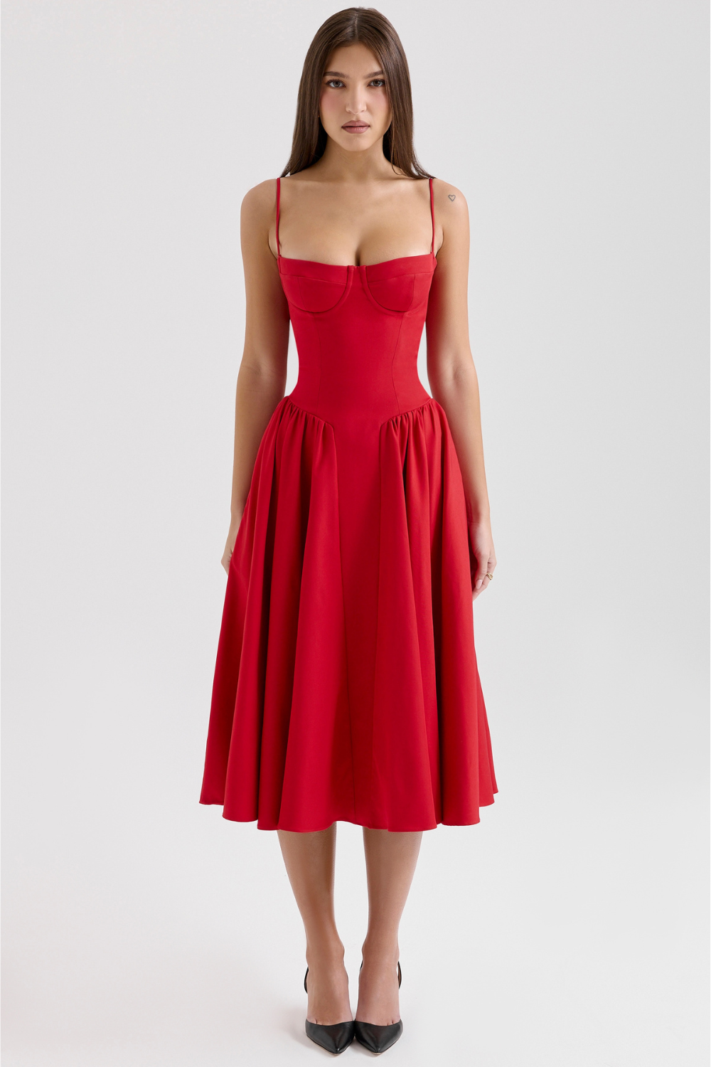 Celine | Midi-jurk