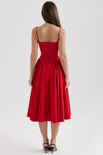 Celine | Midi-jurk
