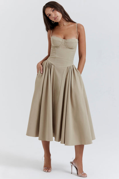 Celine | Midi-jurk