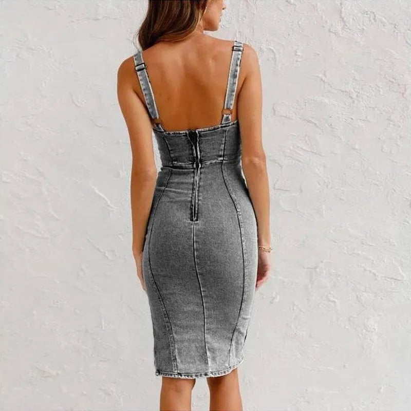 Noa | Denim jurk