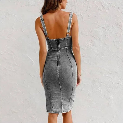 Noa | Denim jurk
