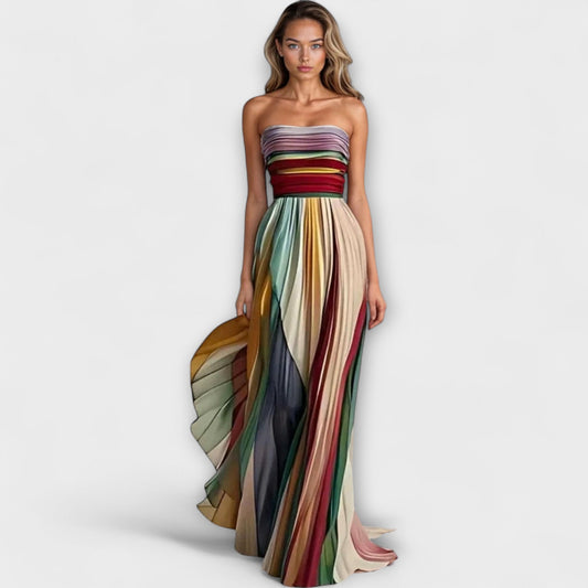 Linnea | Strapless Maxi Jurk