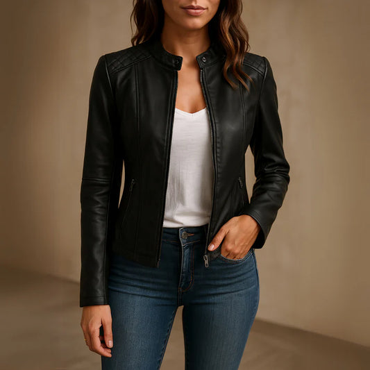 Mara | Leren Damesjack